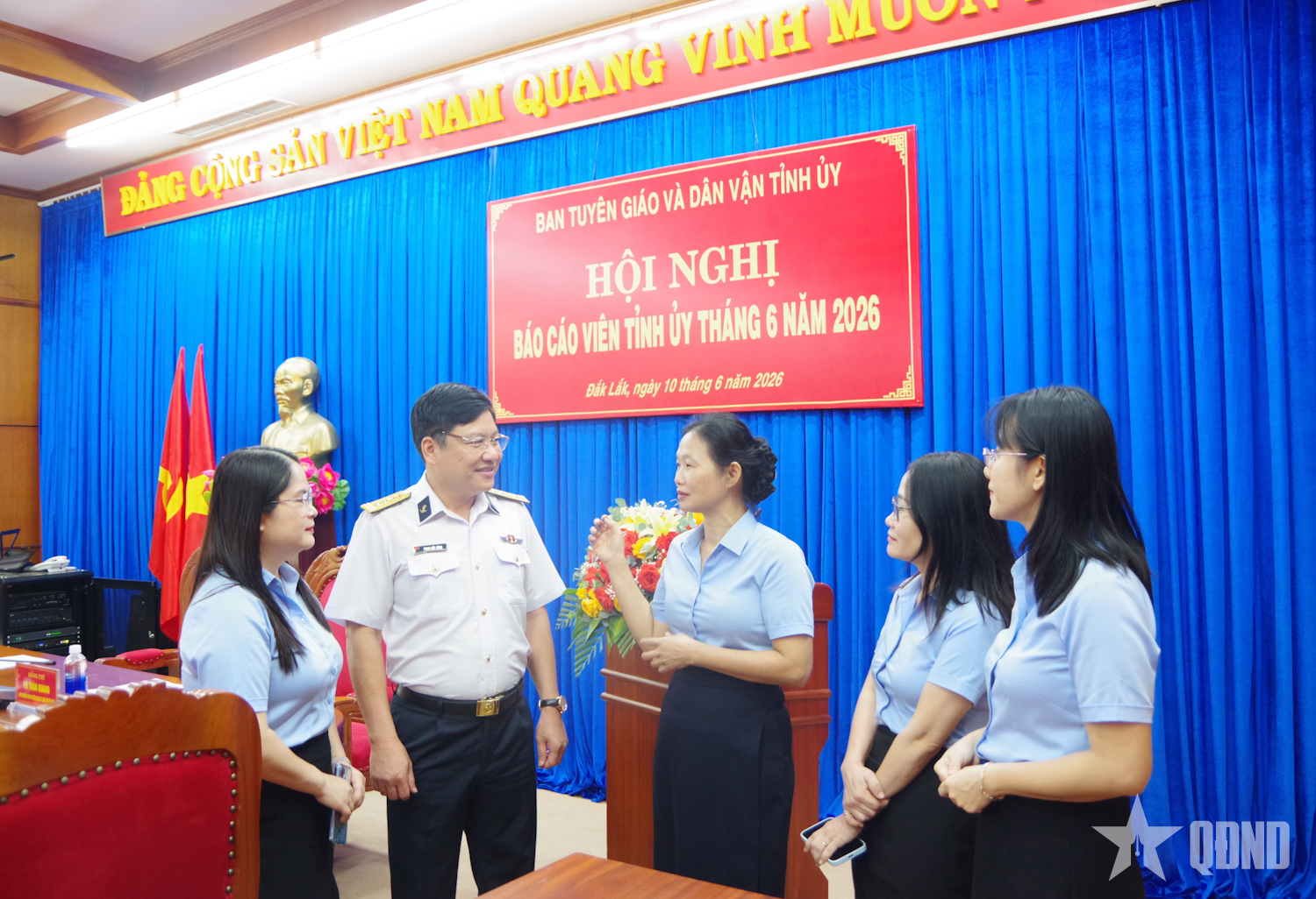 Học viện Hải quân tuyên truyền biển, đảo cho đội ngũ báo cáo viên tỉnh Đắk Lắk